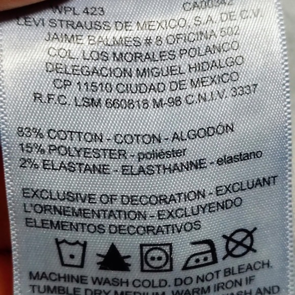 Signature by Levi Strauss & Co Modern Boot Cut Jeans Women's Blue Denim Size - Picture 11 of 12